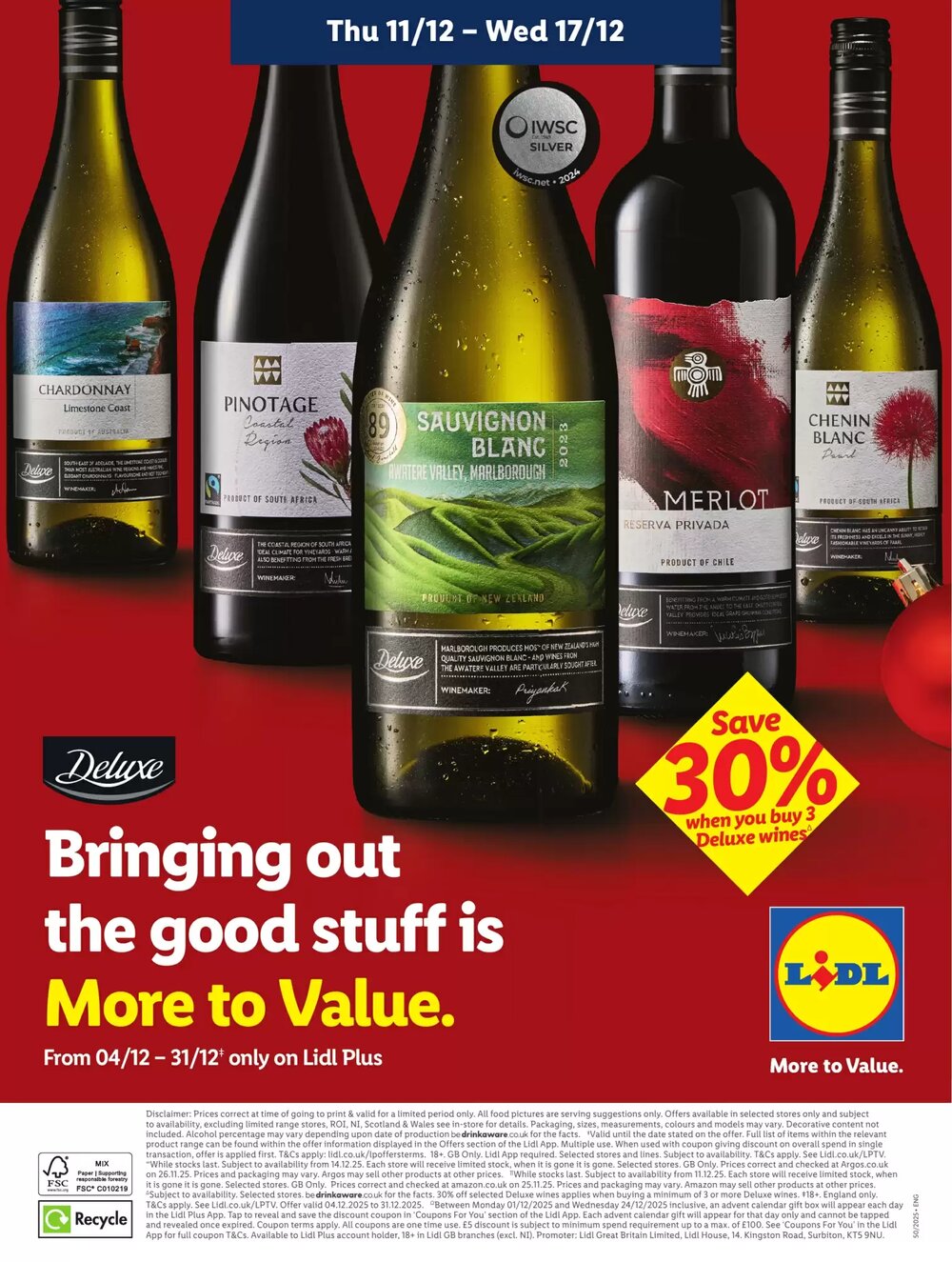 Lidl offers valid from 11/12/2025 - Page 8.