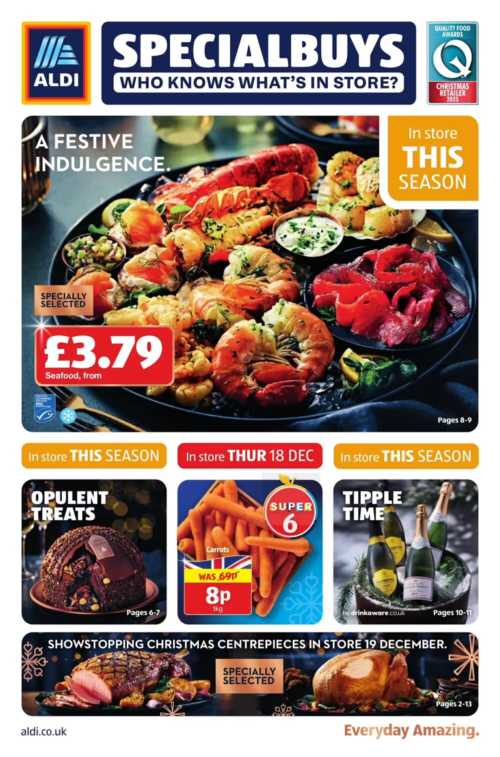Aldi offers valid from 12/12/2025 - Page 1.