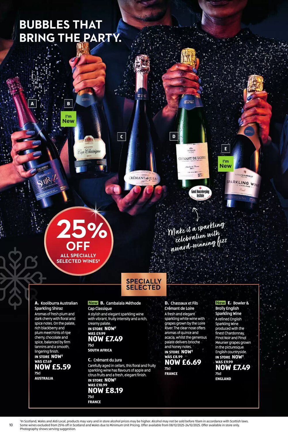 Aldi offers valid from 12/12/2025 - Page 10.