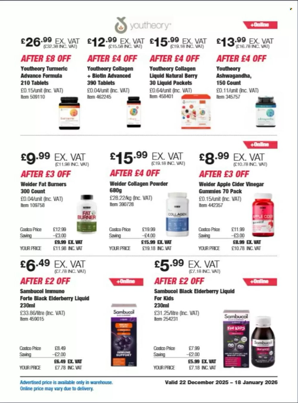 Costco offers valid from 22/12/2025 - Page 15.