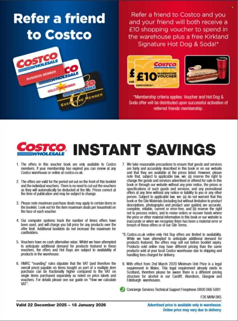 Costco offers valid from 22/12/2025 - Page 32.