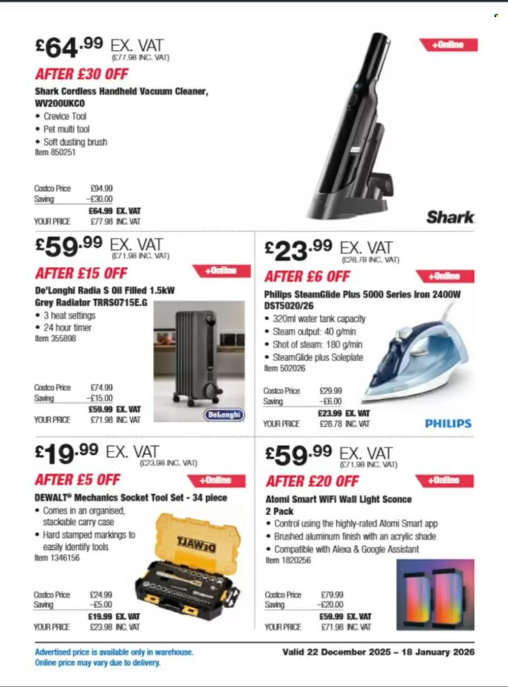 Costco offers valid from 22/12/2025 - Page 7.