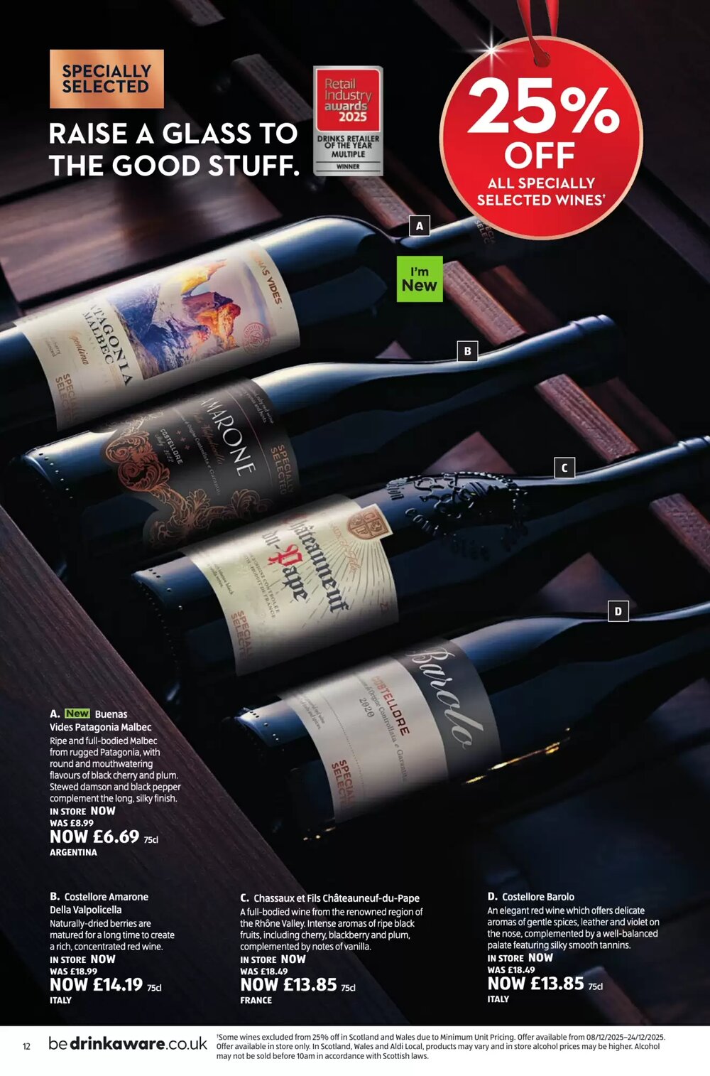 Aldi offers valid from 22/12/2025 - Page 12.