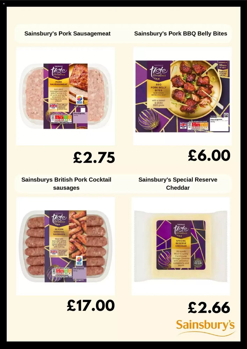 Sainsbury's offers valid from 23/12/2025 - Page 3.