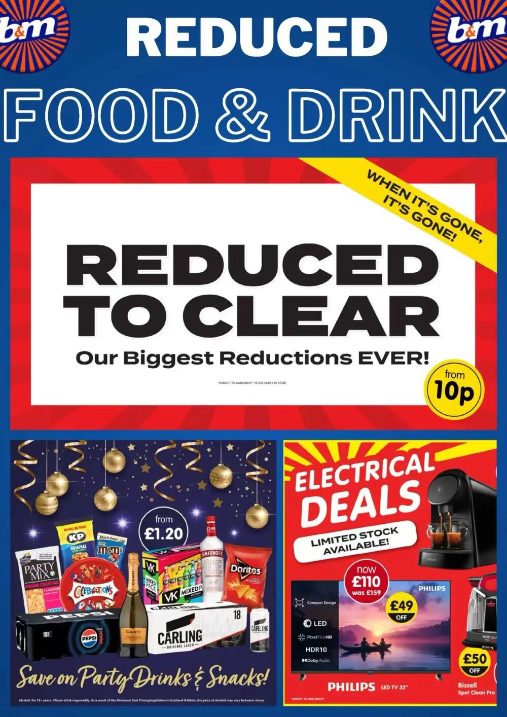 B&M Stores offers valid from 25/12/2025 - Page 1.
