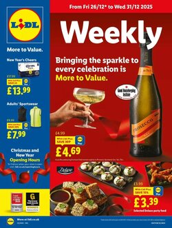 Lidl offers valid from 26/12/2025
