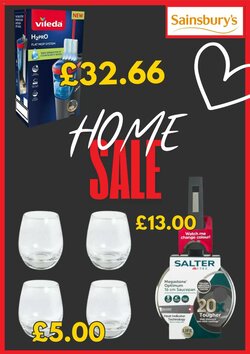 Sainsbury's offers valid from 30/12/2025