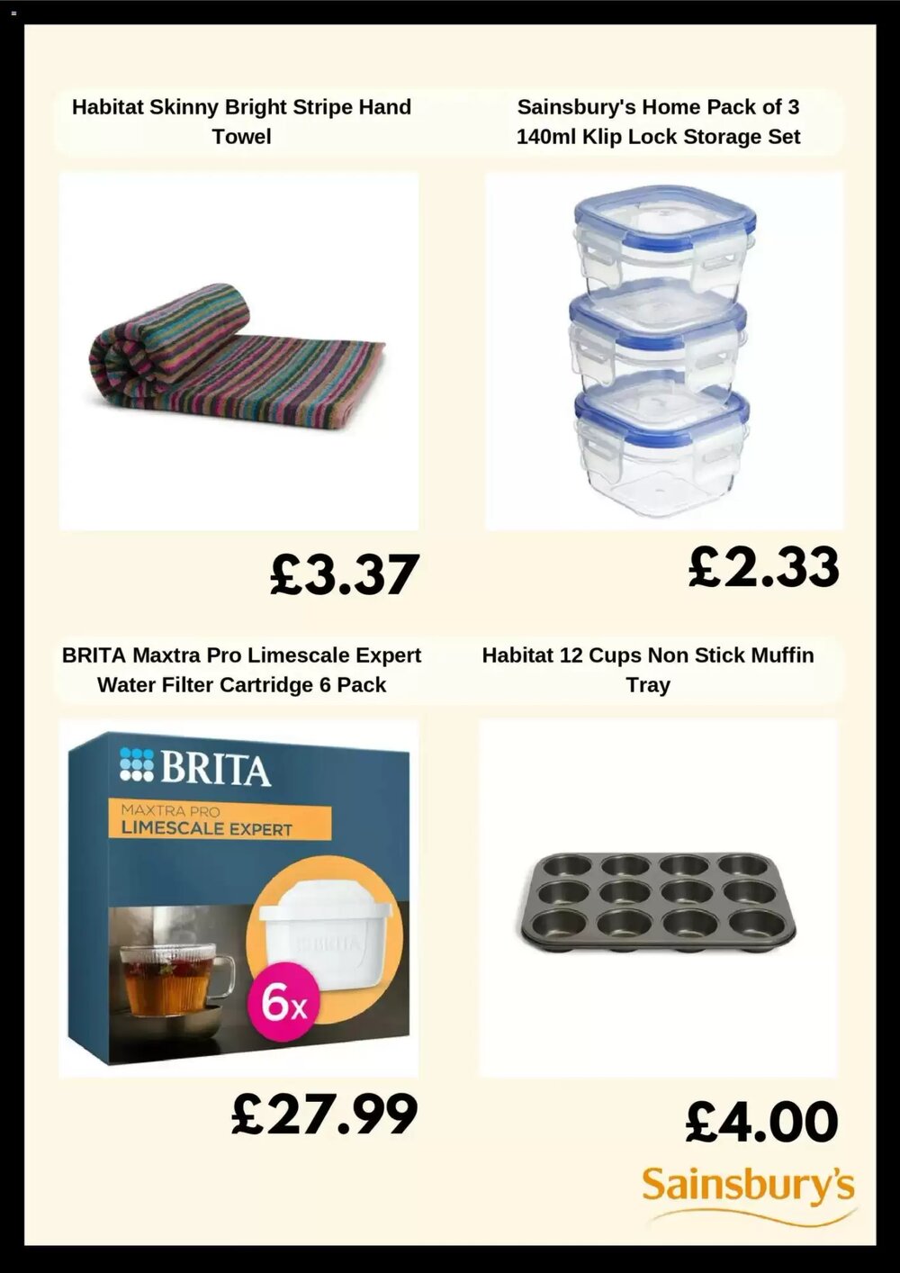 Sainsbury's offers valid from 30/12/2025 - Page 3.