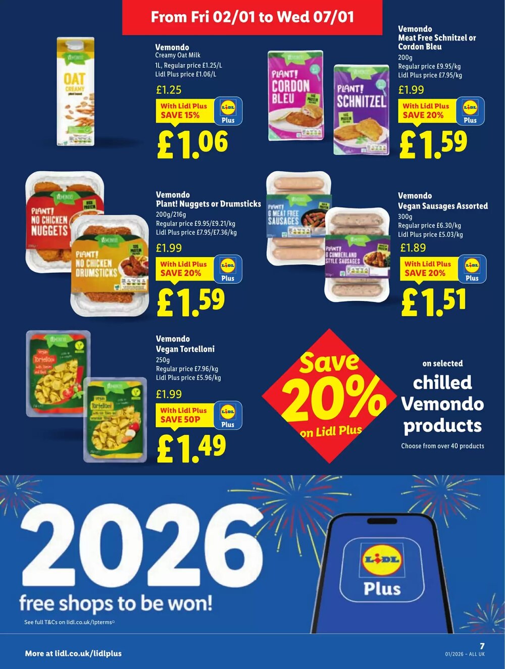 Lidl offers valid from 31/12/2025 - Page 7.