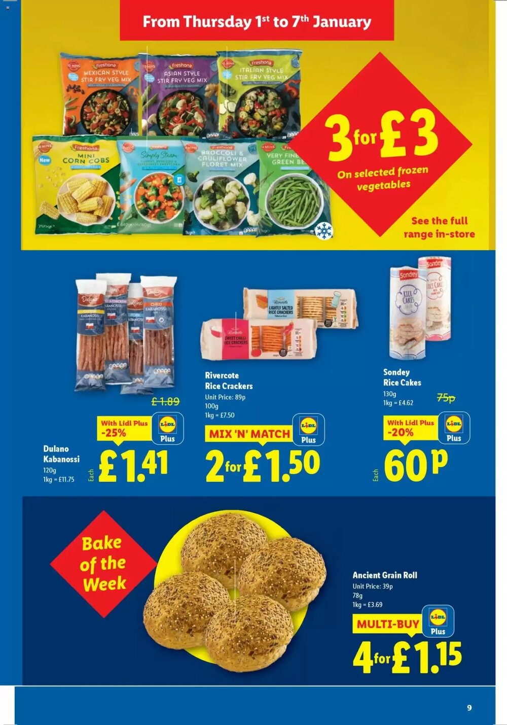 Lidl offers valid from 01/01/2026 - Page 9.