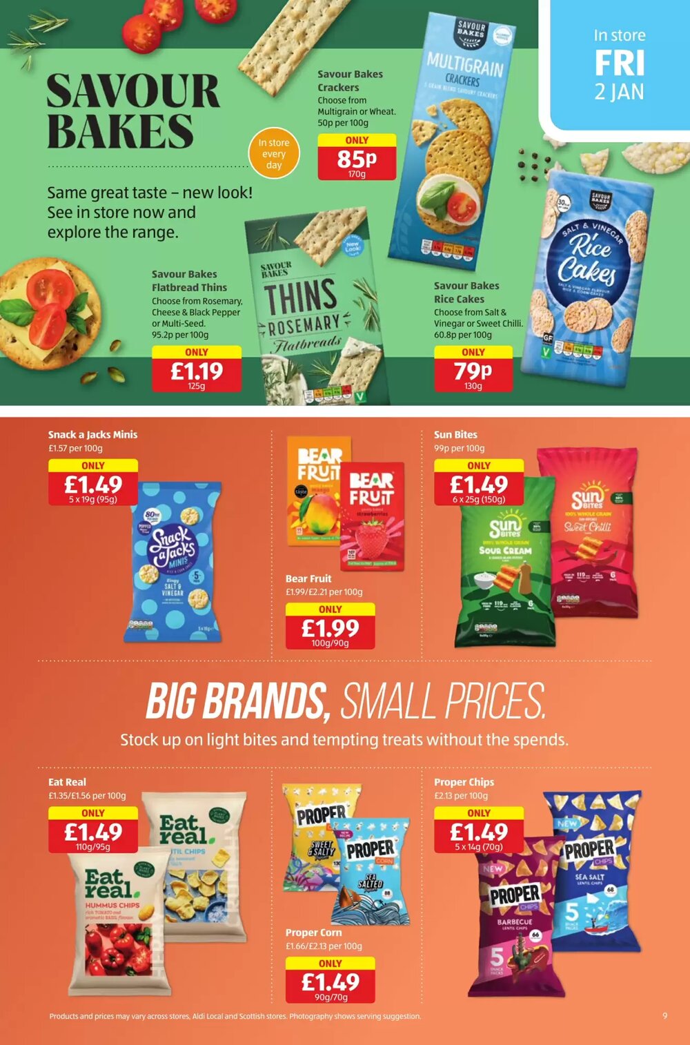 Aldi offers valid from 02/01/2026 - Page 9.