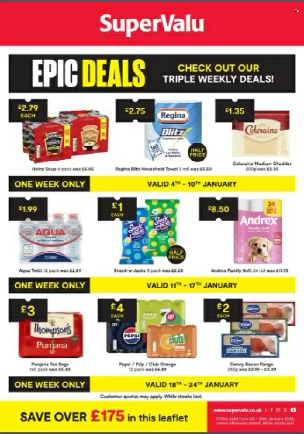 SuperValu offers valid from 04/01/2026 - Page 1.