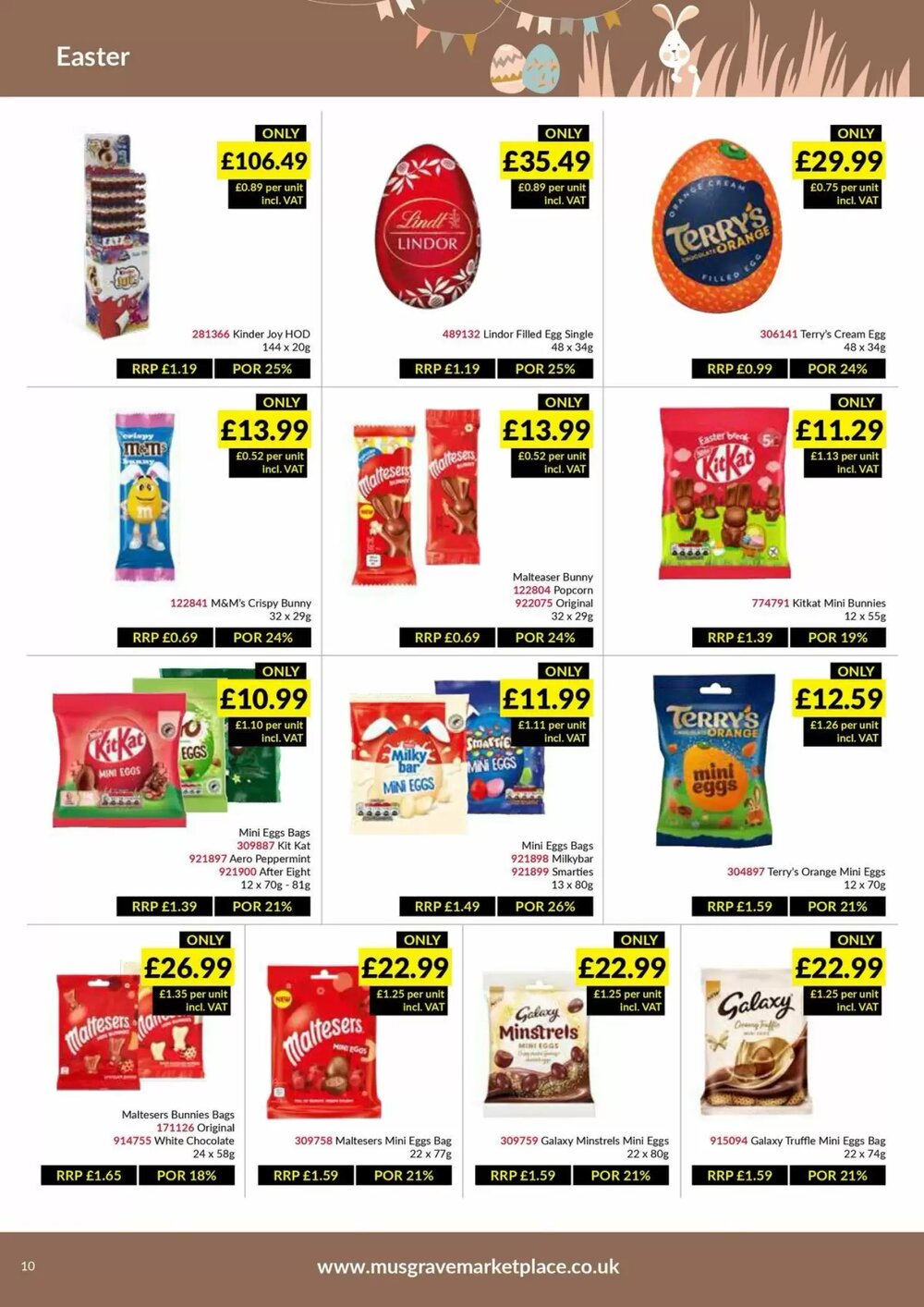 Musgrave MarketPlace offers valid from 05/01/2026 - Page 10.