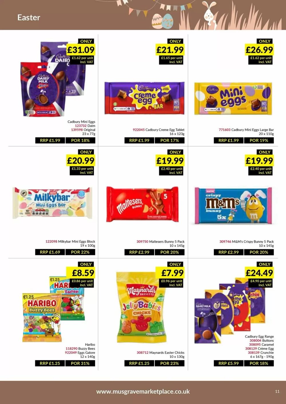 Musgrave MarketPlace offers valid from 05/01/2026 - Page 11.