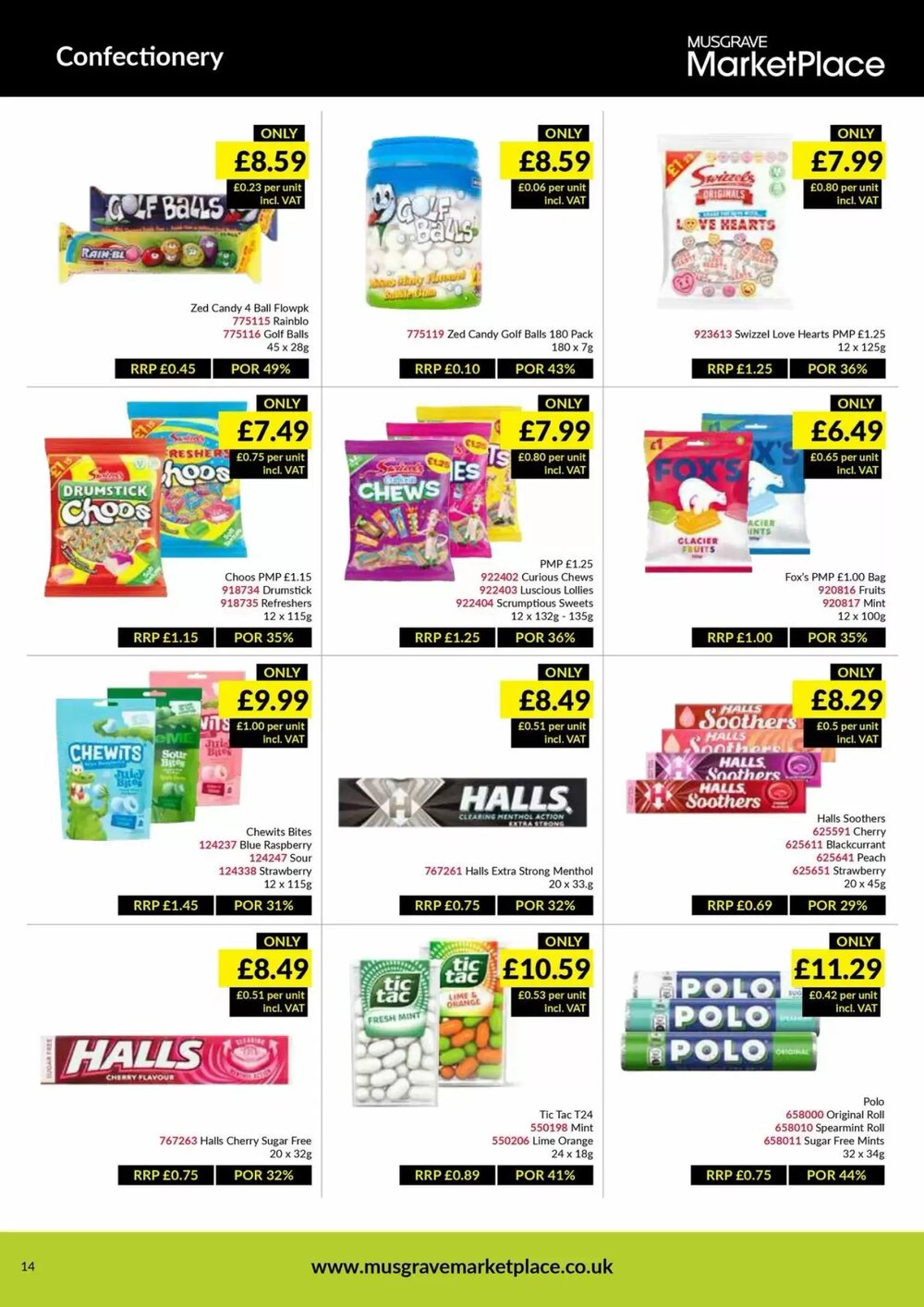 Musgrave MarketPlace offers valid from 05/01/2026 - Page 14.