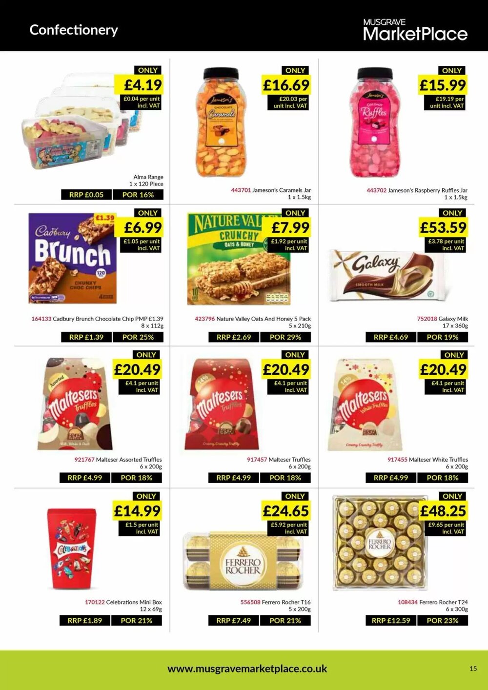 Musgrave MarketPlace offers valid from 05/01/2026 - Page 15.