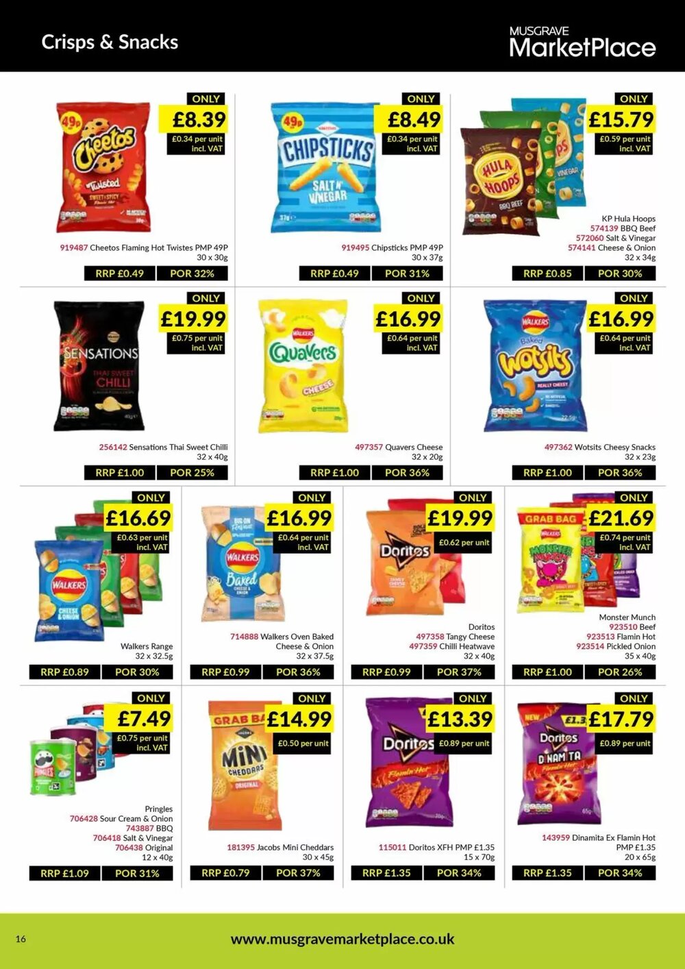 Musgrave MarketPlace offers valid from 05/01/2026 - Page 16.