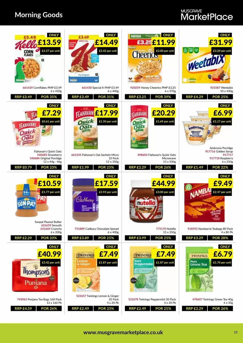 Musgrave MarketPlace offers valid from 05/01/2026 - Page 19.