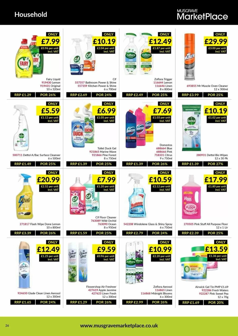 Musgrave MarketPlace offers valid from 05/01/2026 - Page 26.