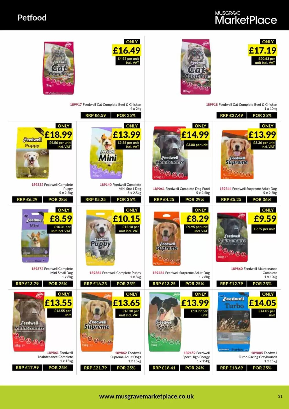 Musgrave MarketPlace offers valid from 05/01/2026 - Page 31.