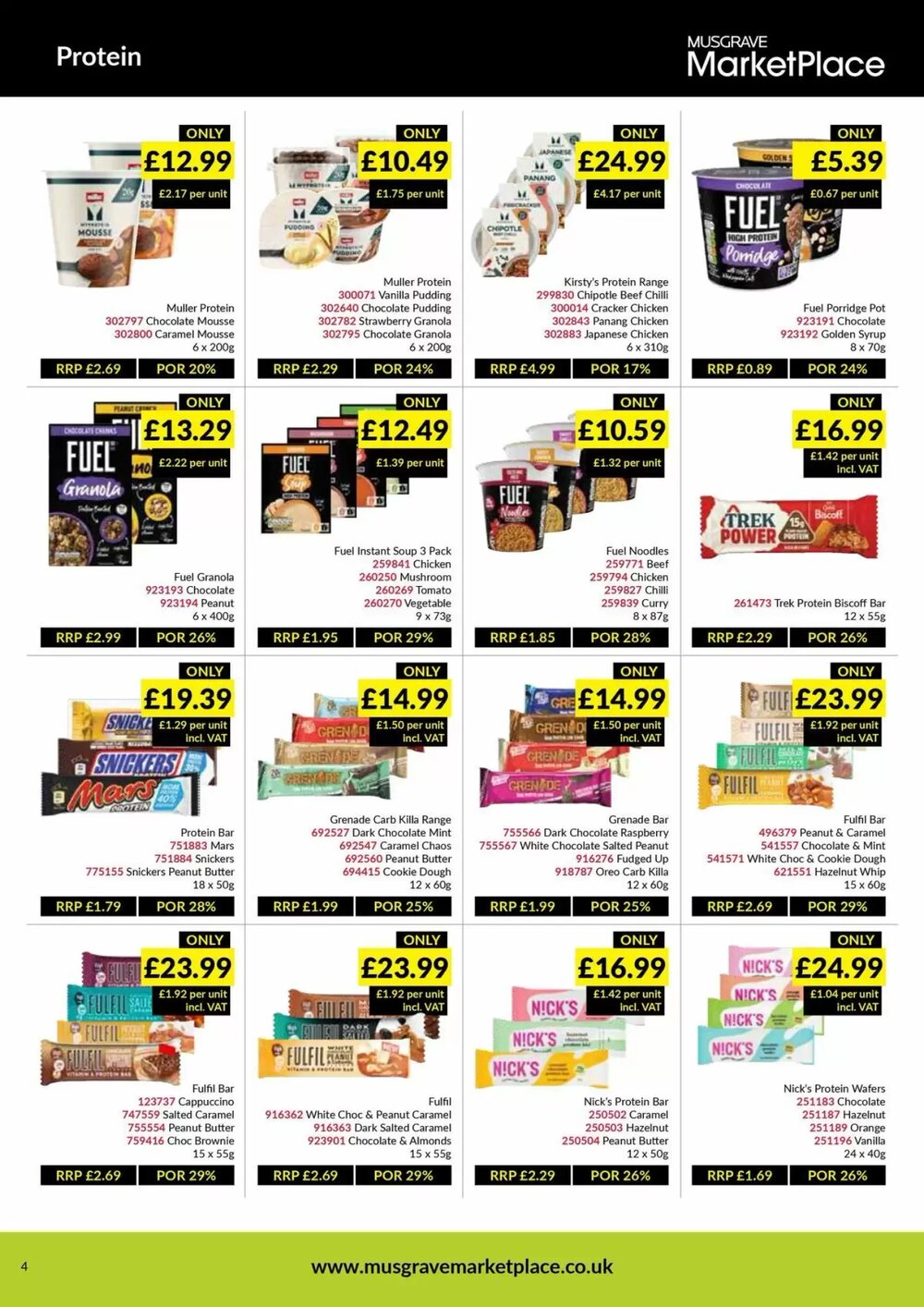 Musgrave MarketPlace offers valid from 05/01/2026 - Page 4.