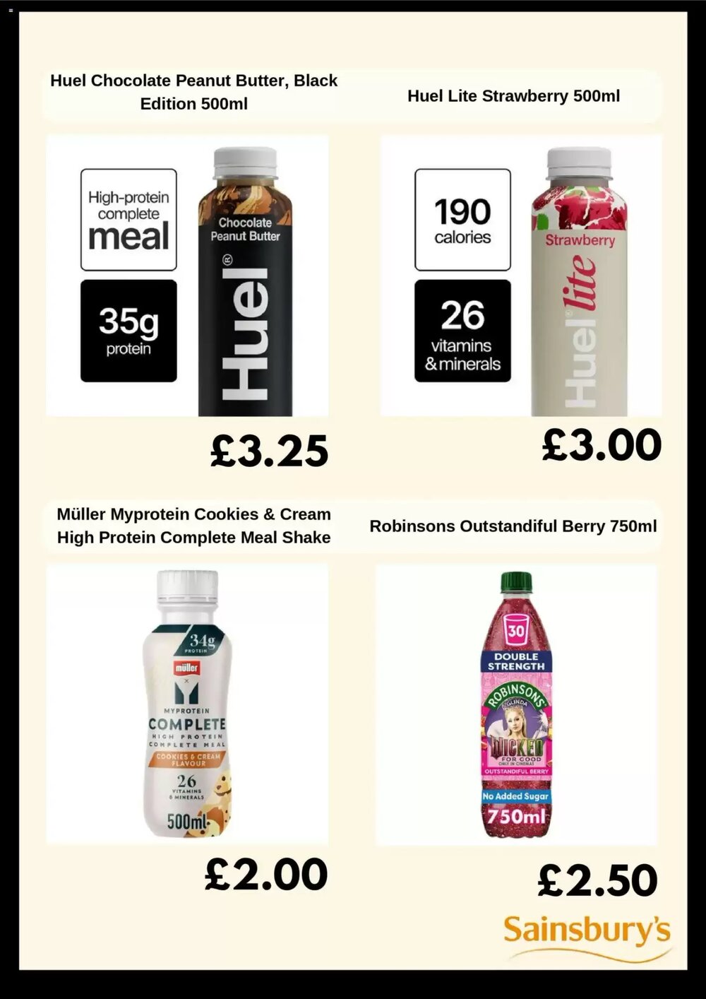 Sainsbury's offers valid from 06/01/2026 - Page 5.