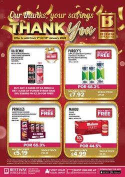 Bestway offers valid from 07/01/2026