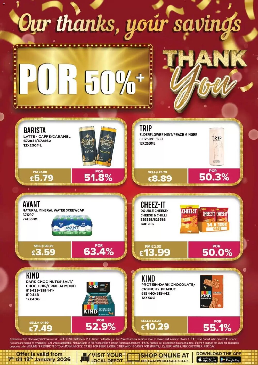 Bestway offers valid from 07/01/2026 - Page 3.