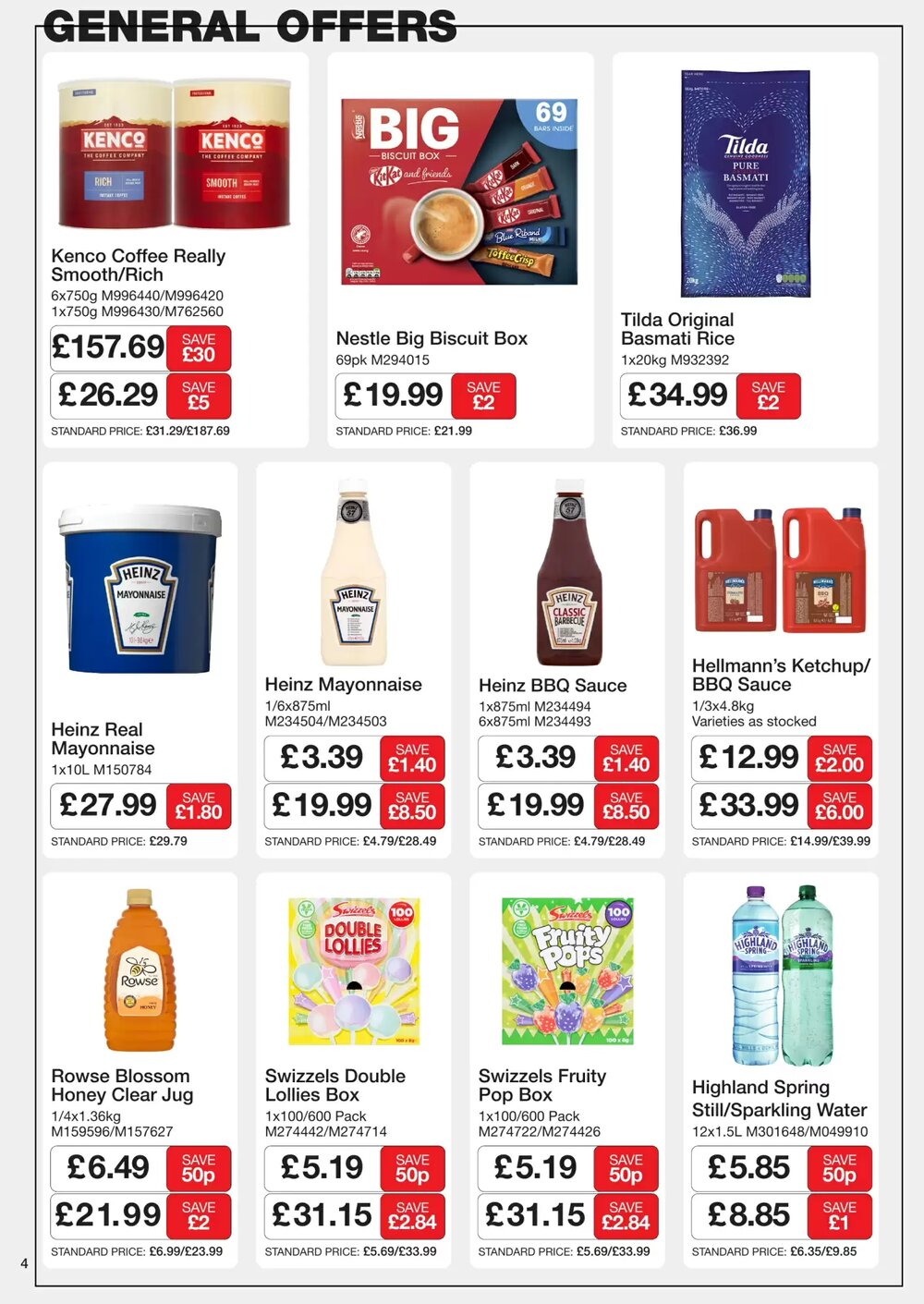 Booker Wholesale offers valid from 07/01/2026 - Page 4.