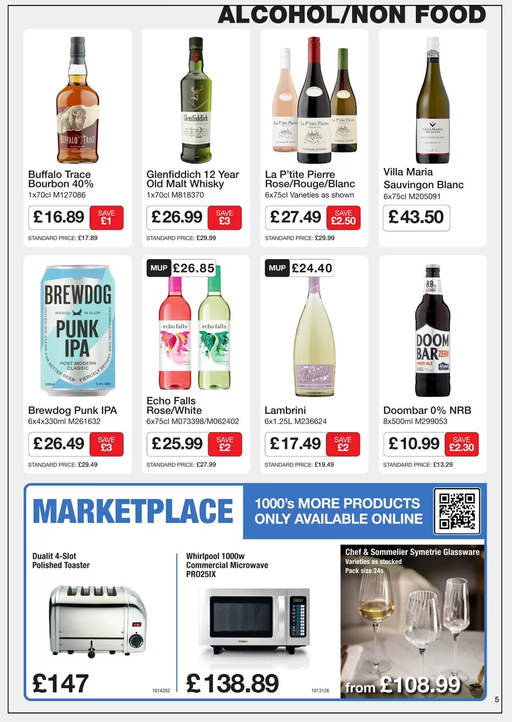 Booker Wholesale offers valid from 07/01/2026 - Page 5.