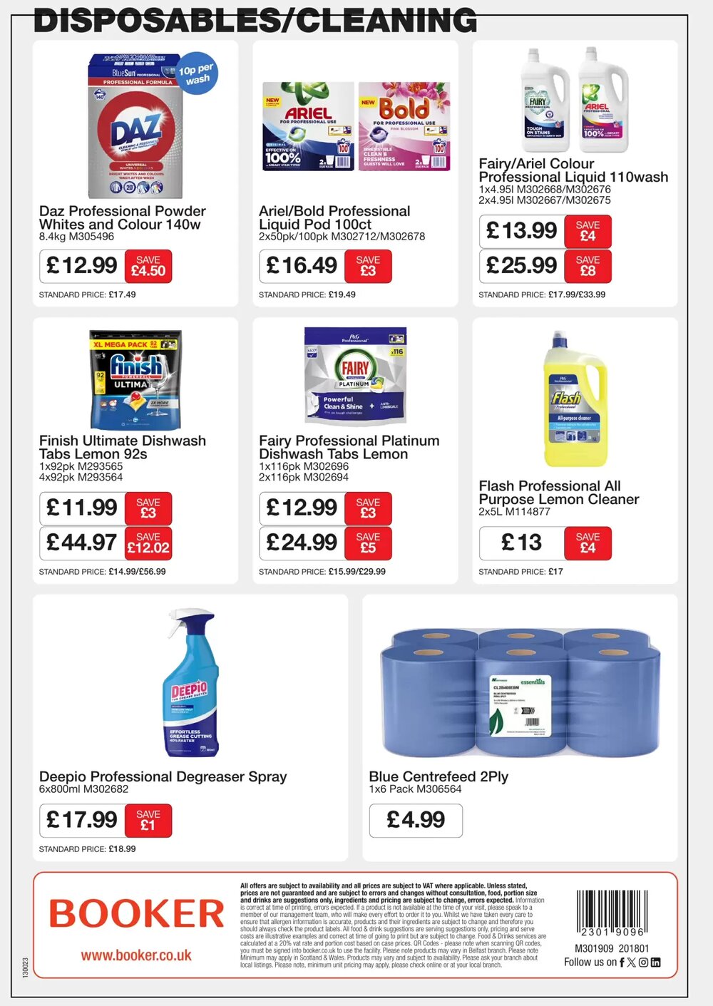 Booker Wholesale offers valid from 07/01/2026 - Page 6.