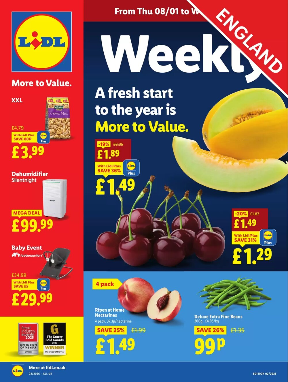 Lidl offers valid from 08/01/2026 - Page 1.