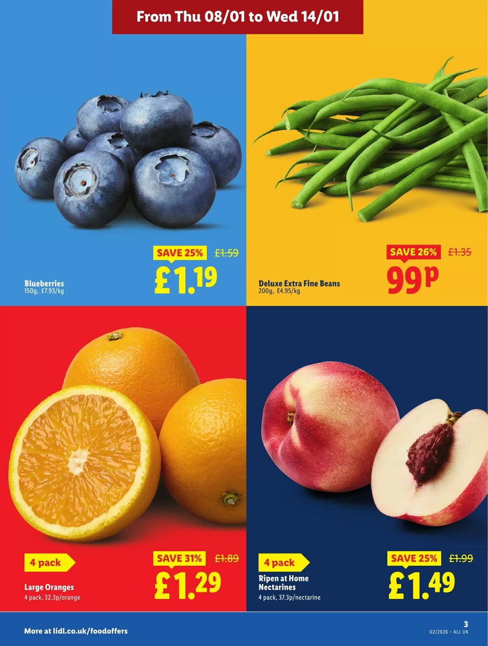 Lidl offers valid from 08/01/2026 - Page 3.