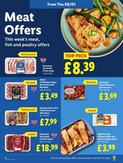 Lidl offers valid from 08/01/2026 - Page 4.