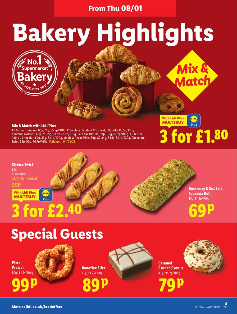 Lidl offers valid from 08/01/2026 - Page 5.