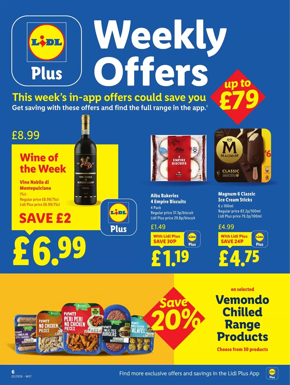 Lidl offers valid from 08/01/2026 - Page 6.