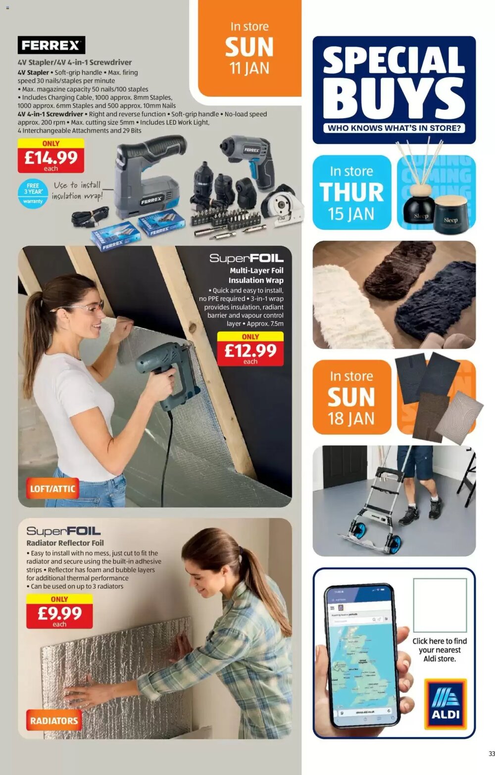 Aldi offers valid from 08/01/2026 - Page 33.
