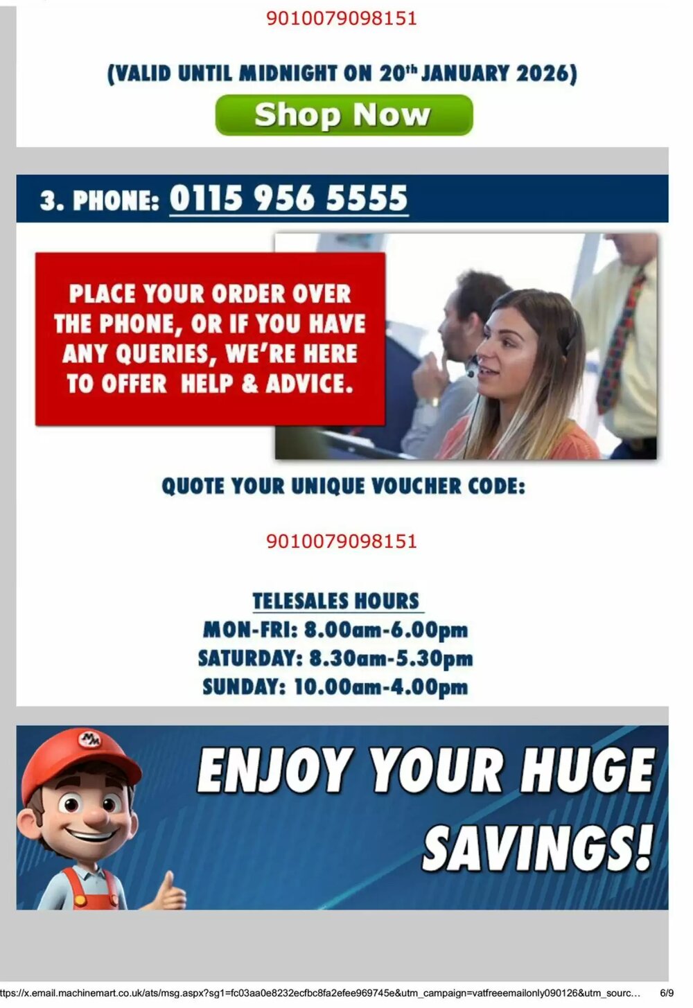 Machine Mart offers valid from 12/01/2026 - Page 6.