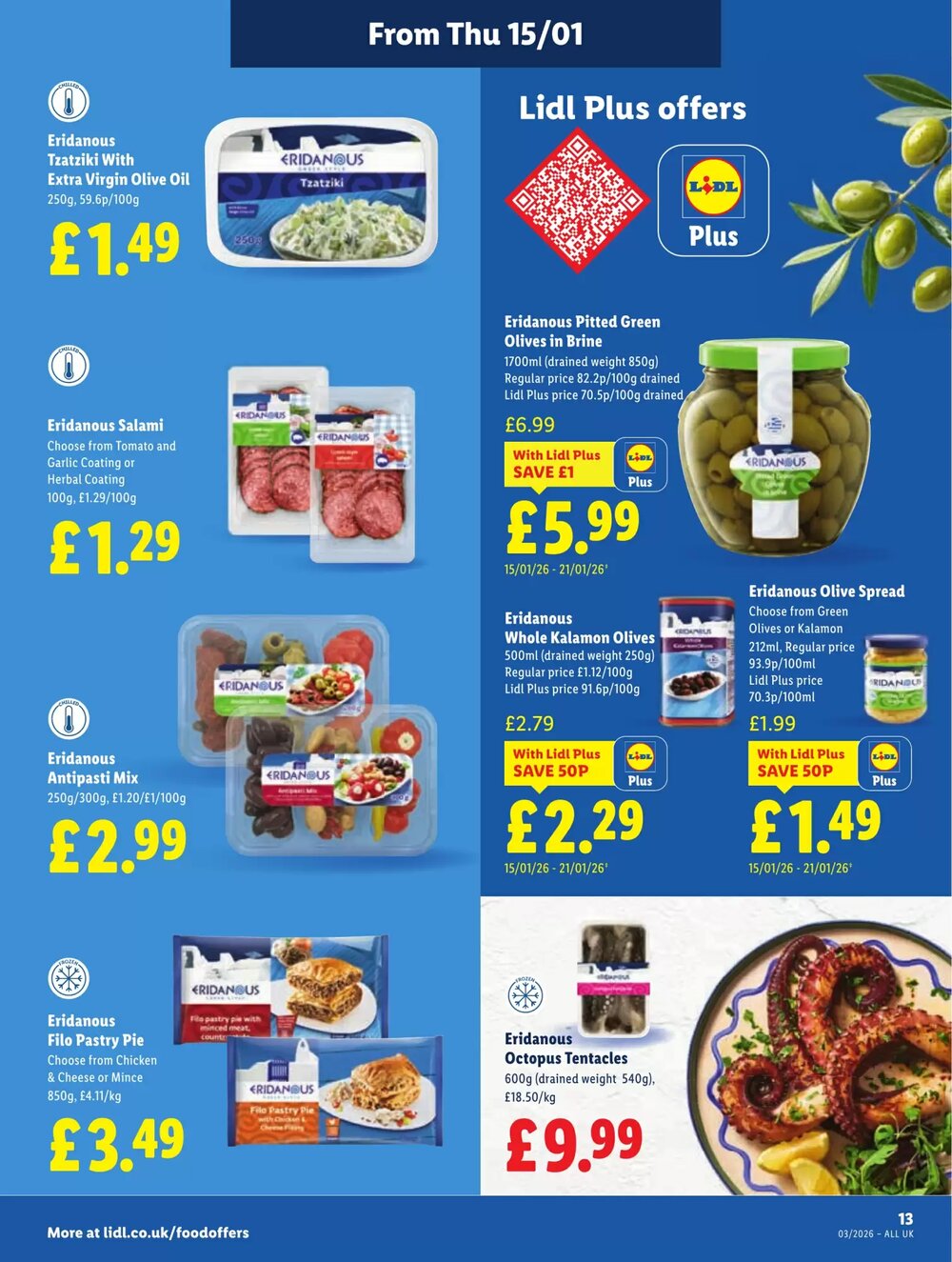 Lidl offers valid from 15/01/2026 - Page 13.