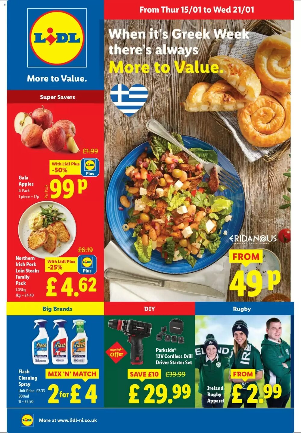 Lidl offers valid from 15/01/2026 - Page 1.