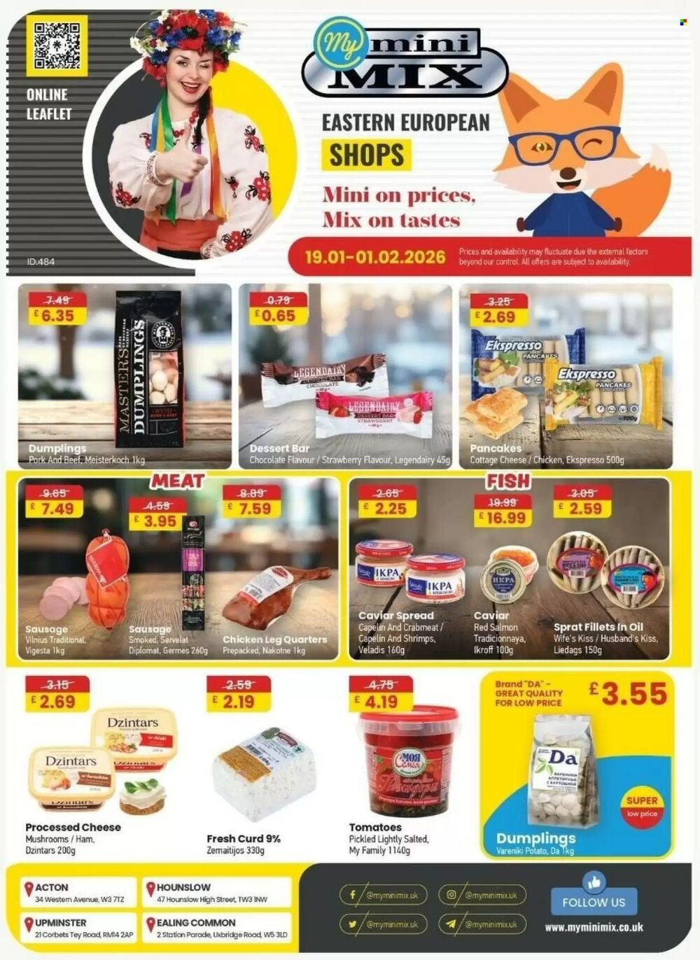 MyMINIMIX offers valid from 19/01/2026 - Page 1.