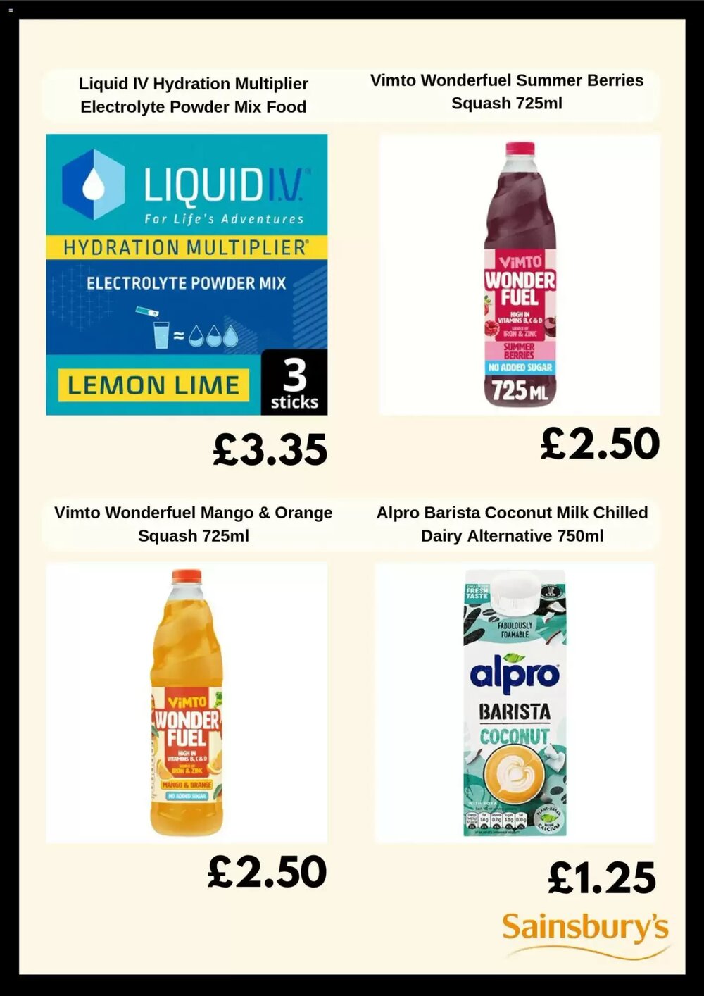 Sainsbury's offers valid from 20/01/2026 - Page 4.