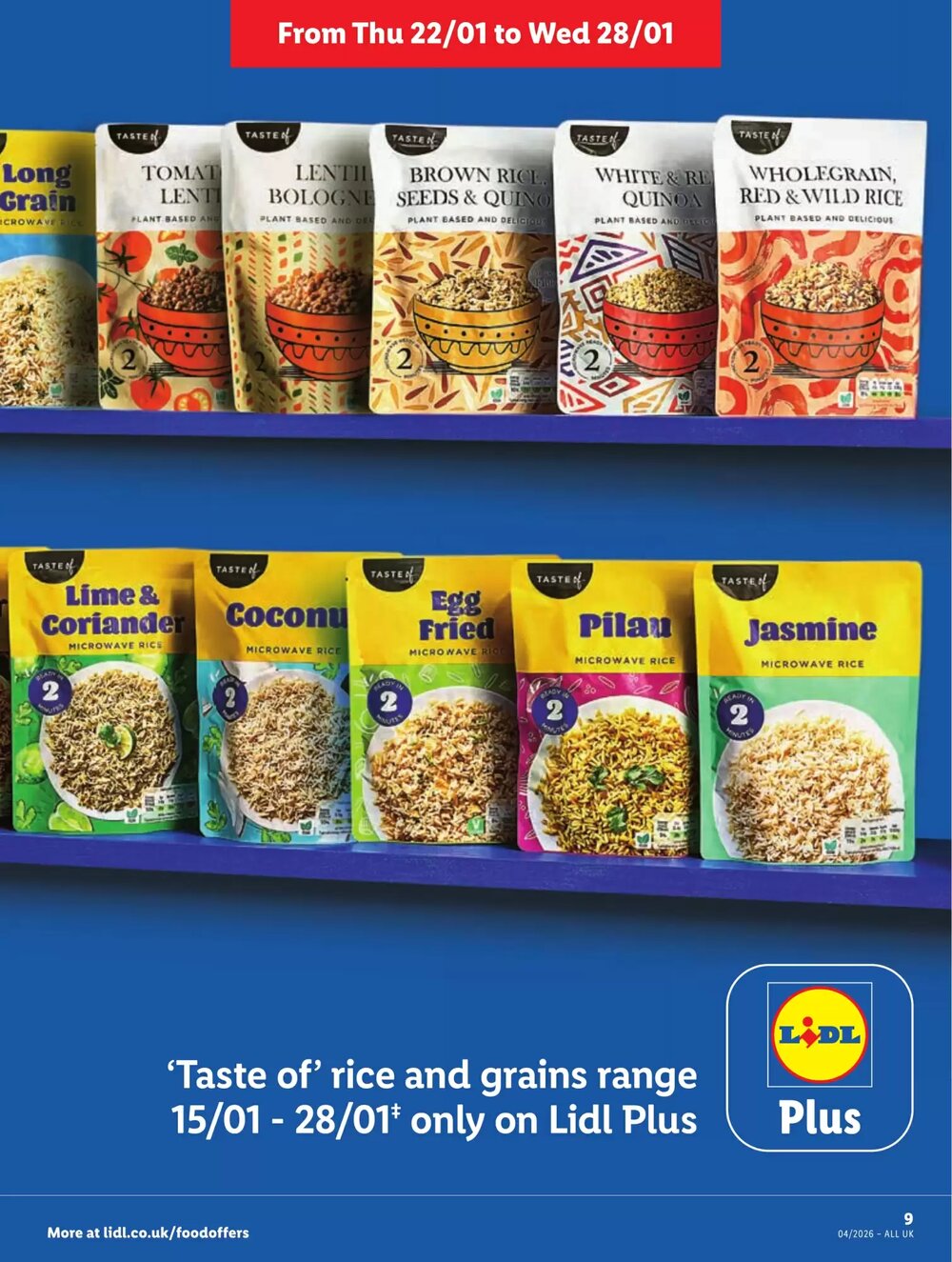 Lidl offers valid from 22/01/2026 - Page 11.