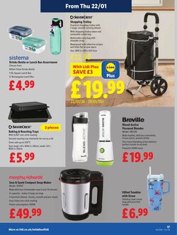 Lidl offers valid from 22/01/2026 - Page 21.