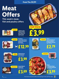 Lidl offers valid from 22/01/2026 - Page 4.