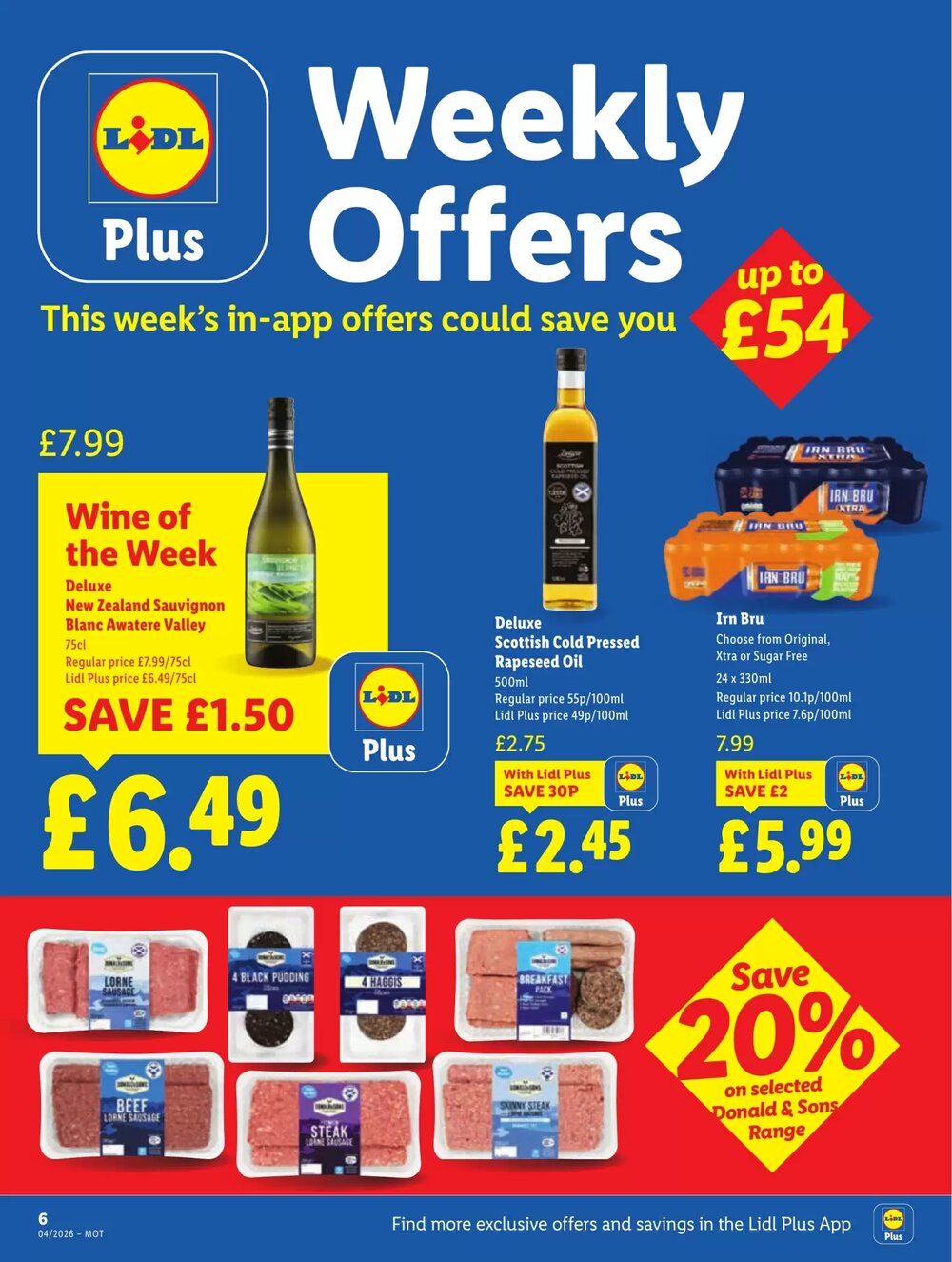 Lidl offers valid from 22/01/2026 - Page 6.