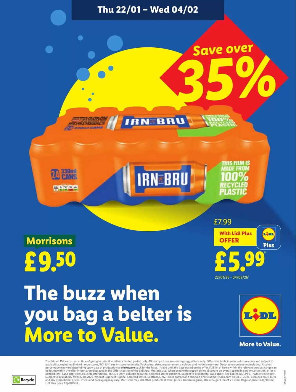 Lidl offers valid from 22/01/2026 - Page 9.