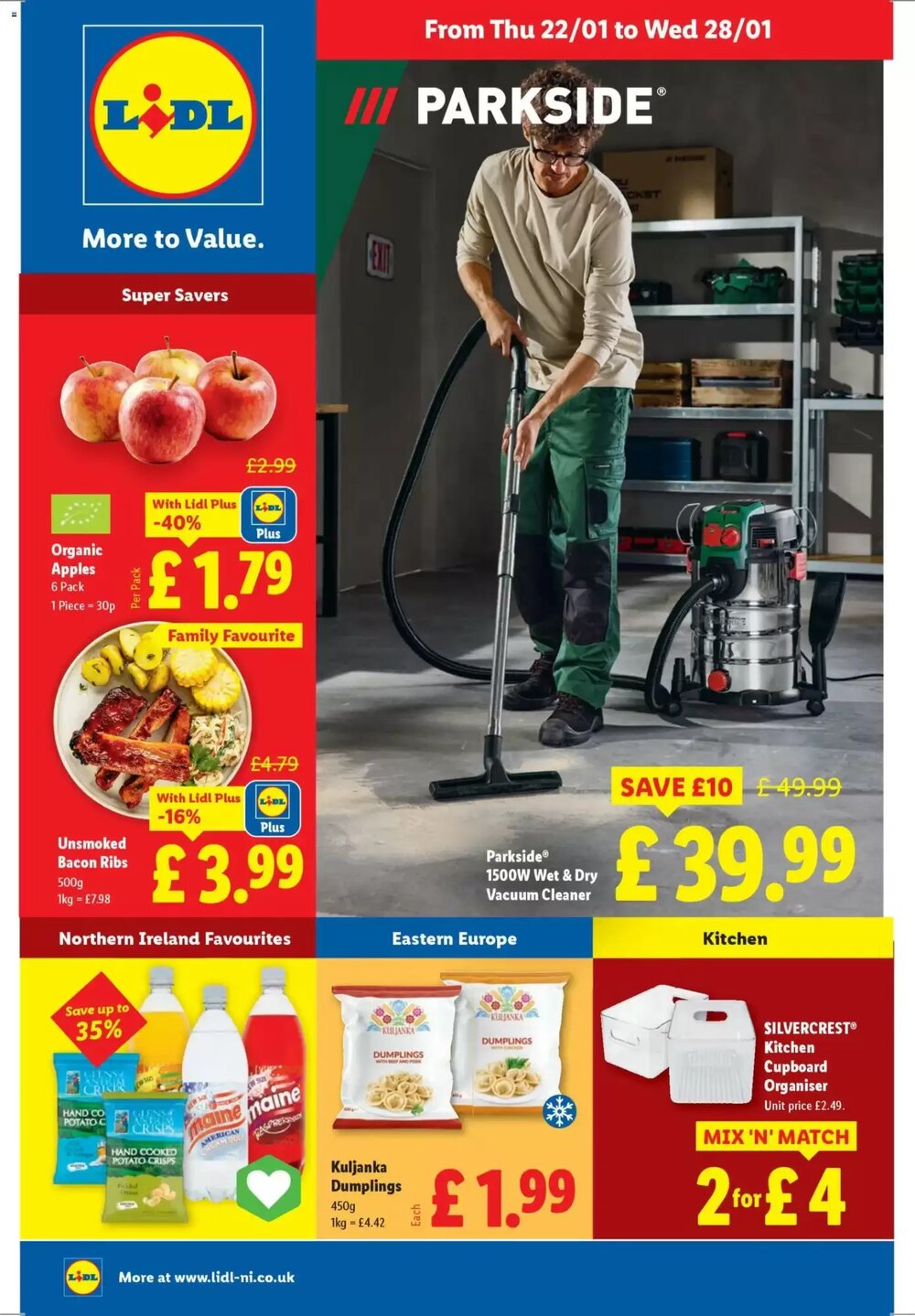 Lidl offers valid from 22/01/2026 - Page 1.