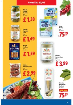 Lidl offers valid from 22/01/2026 - Page 15.