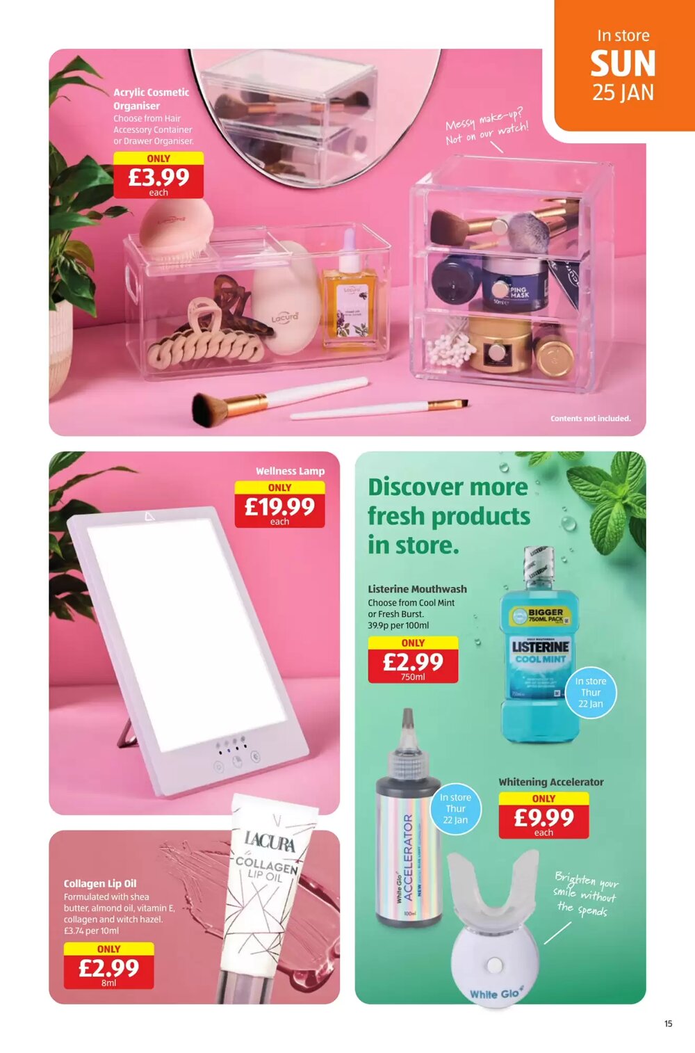 Aldi offers valid from 25/01/2026 - Page 15.